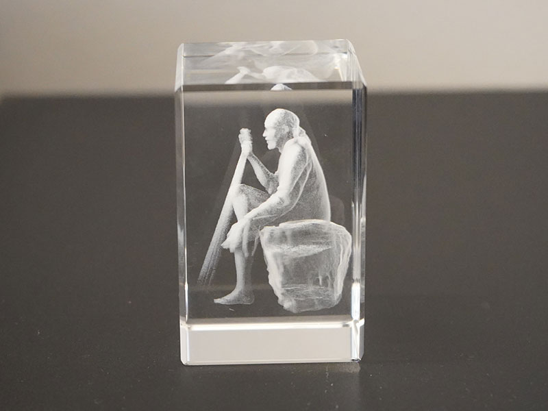 3Dクリスタル　直方体60x40 の画像2