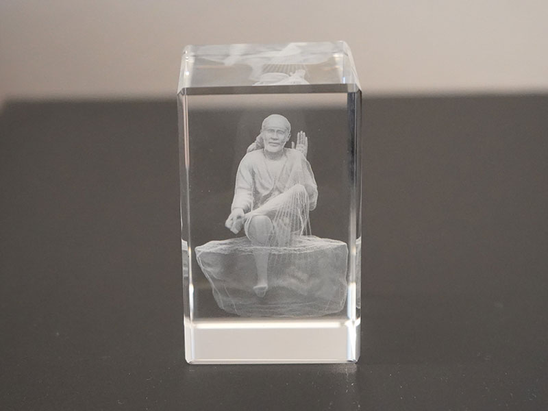 3Dクリスタル　直方体80x50 の画像3