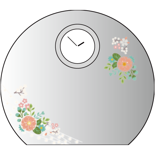 和花流線装飾