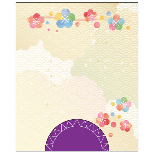 和風ゴールドクラウド