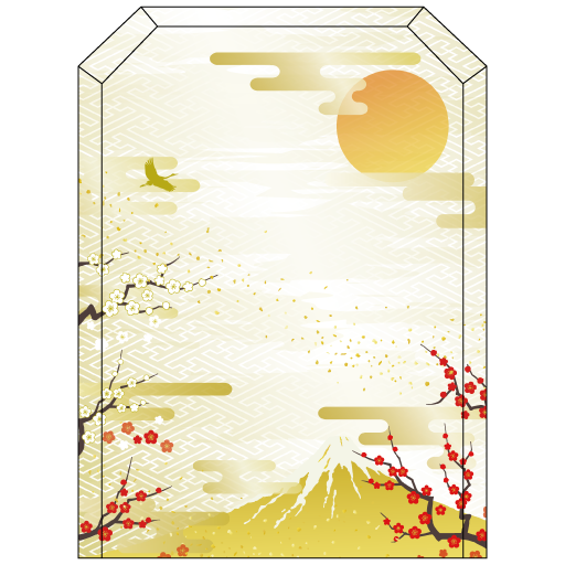 和風サンライズグラデーション