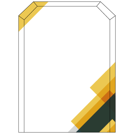 ゴールドコーナーアクセント