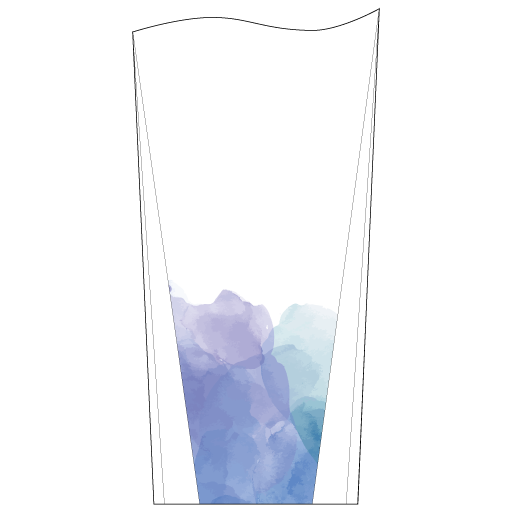 ウォーターブルーグラデーション