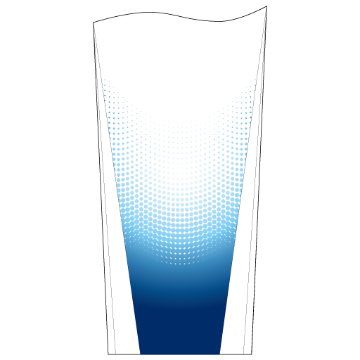 ブルードットグラデーション