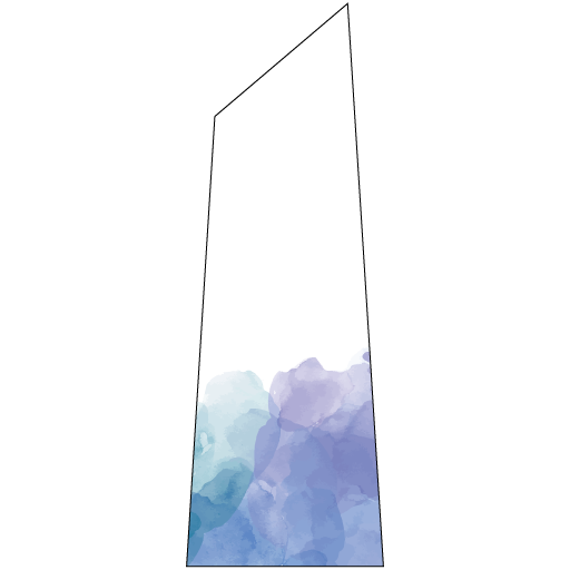 ウォーターブルーグラデーション