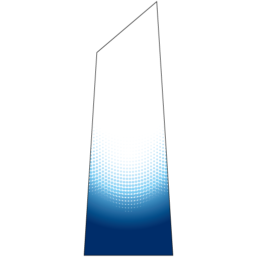 ブルードットグラデーション