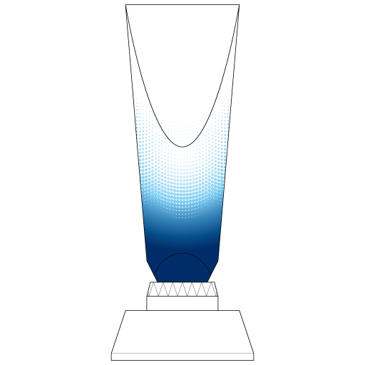 ブルードットグラデーション