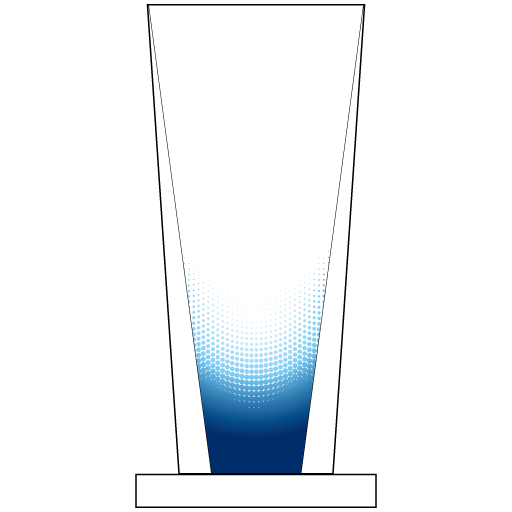 ブルードットグラデーション